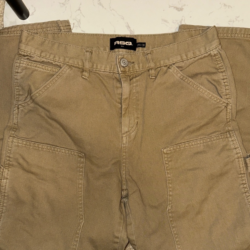 RSQ Men's Cargo Pants - Tan